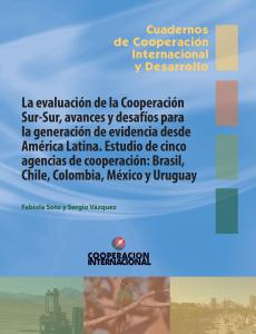 La evaluación de la Cooperación Sur-Sur (portada)